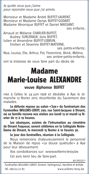 Image Annonce nécrologique