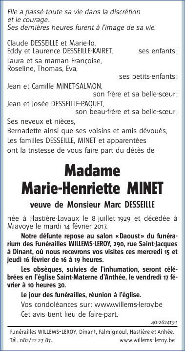 Image Annonce nécrologique