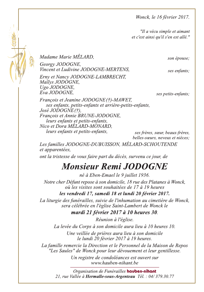 Image Annonce nécrologique