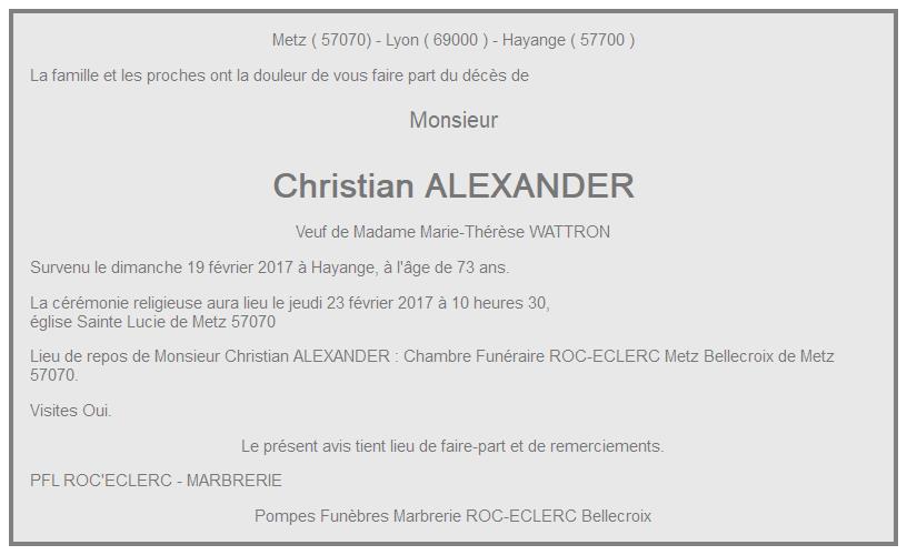Image Annonce nécrologique