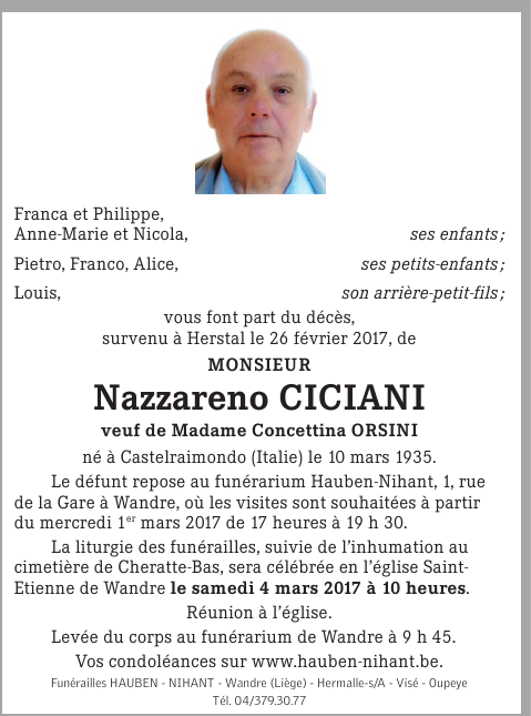 Image Annonce nécrologique