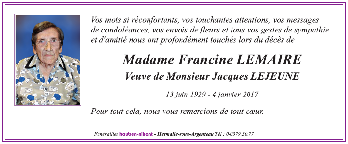 Image Remerciement