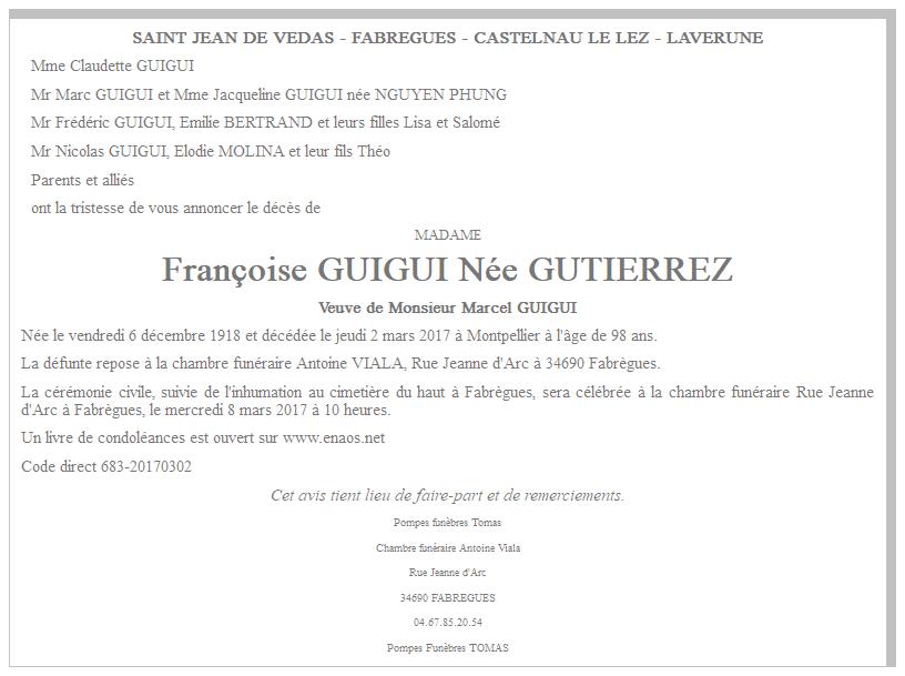 Image Annonce nécrologique