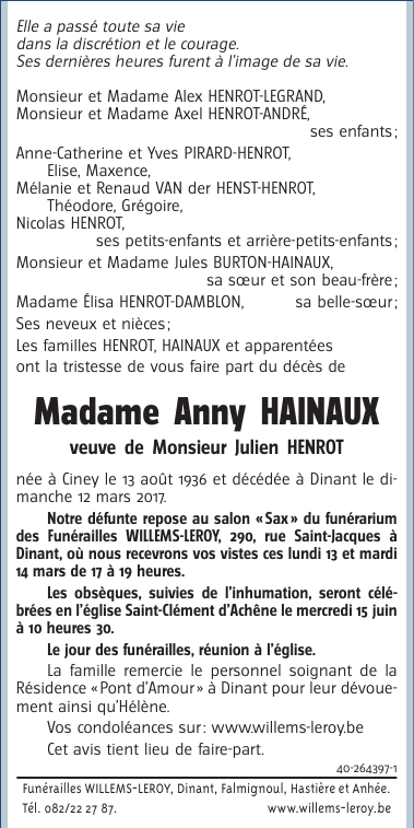 Image Annonce nécrologique