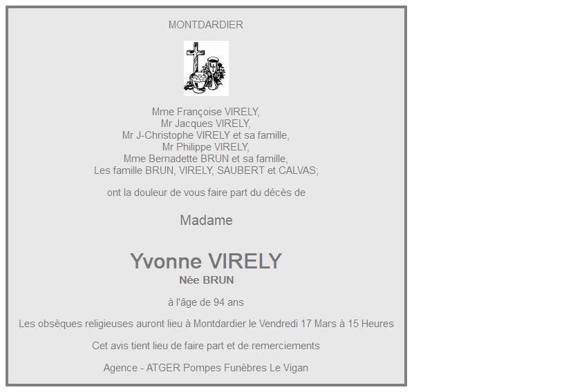 Image Annonce nécrologique