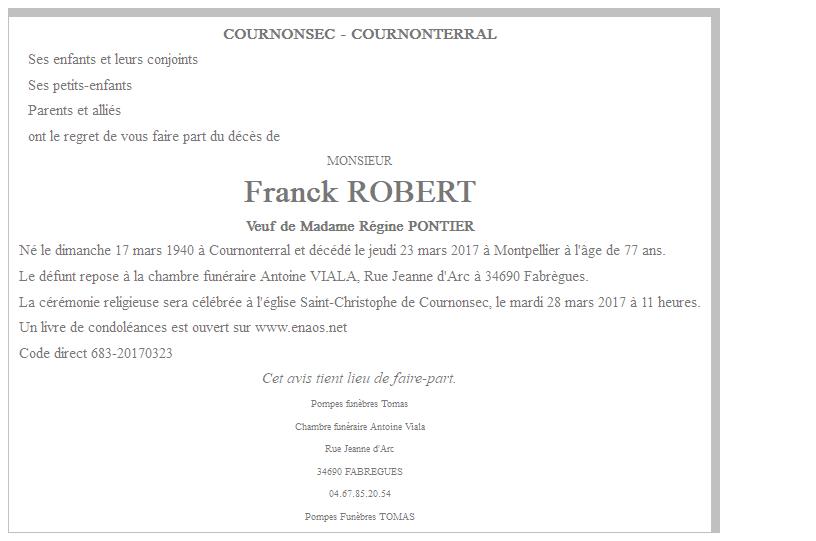 Image Annonce nécrologique