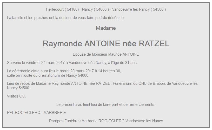 Image Annonce nécrologique