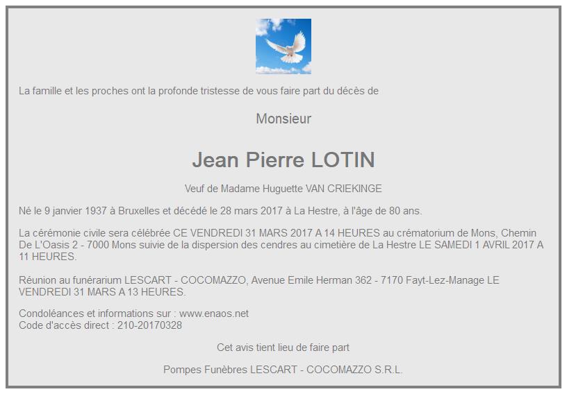 Image Annonce nécrologique
