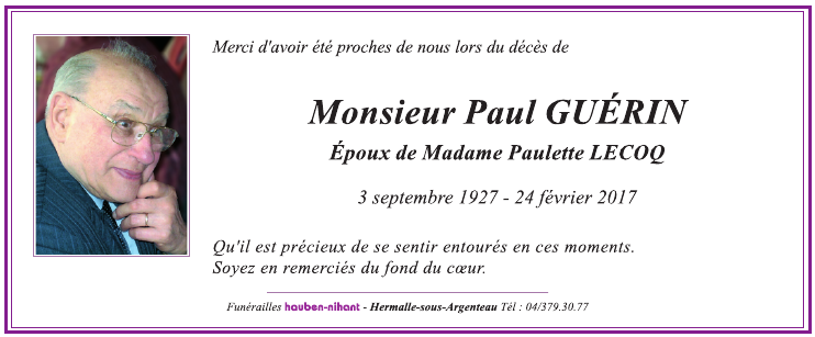 Image Remerciement