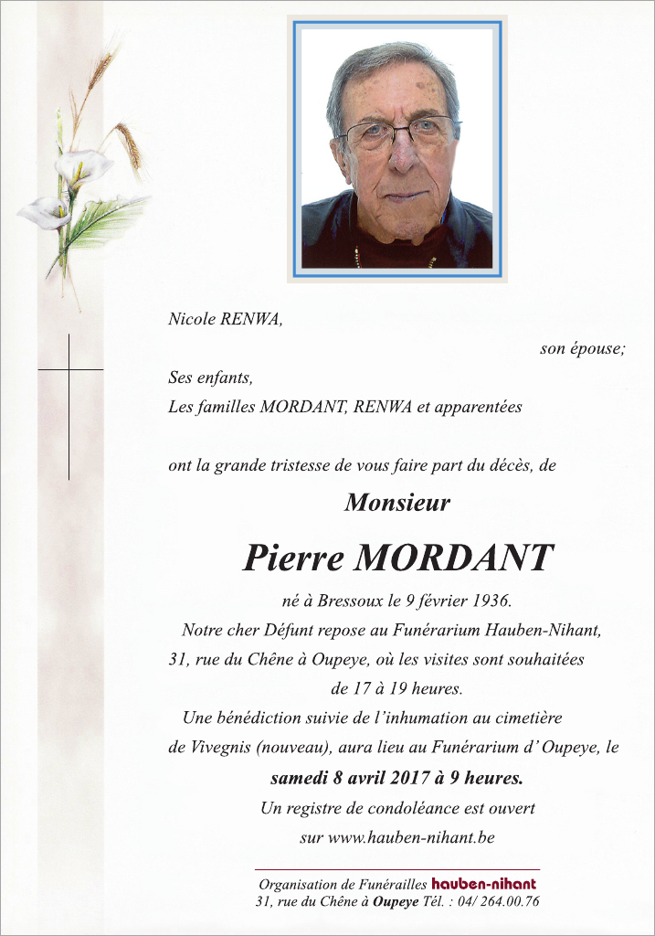 Image Annonce nécrologique