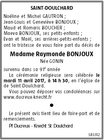 Image Annonce nécrologique