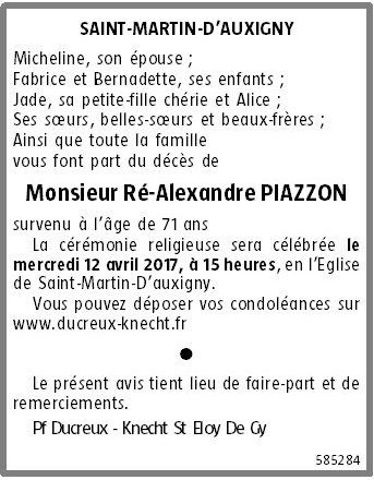 Image Annonce nécrologique