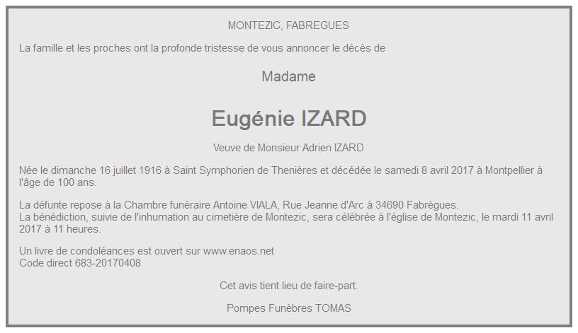 Image Annonce nécrologique