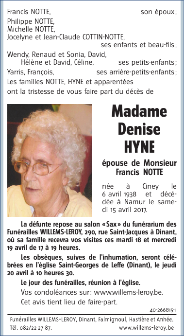 Image Annonce nécrologique