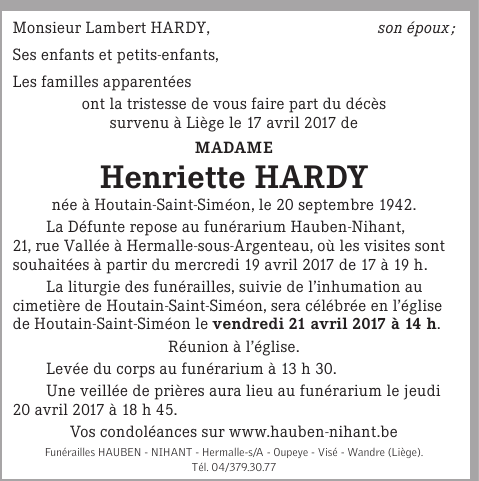 Image Annonce nécrologique