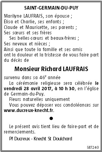 Image Annonce nécrologique
