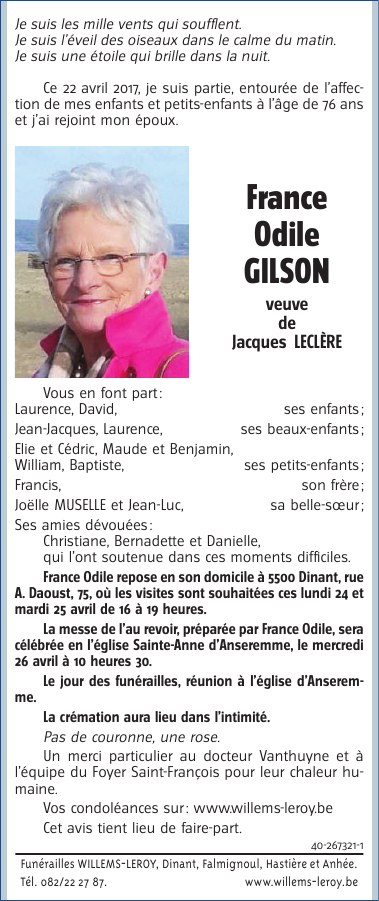 Image Annonce nécrologique