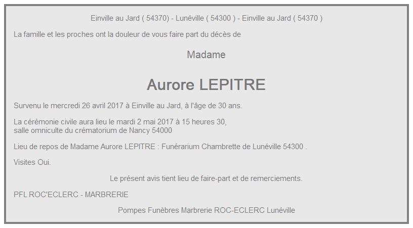 Image Annonce nécrologique