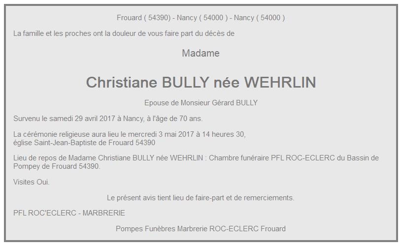 Image Annonce nécrologique