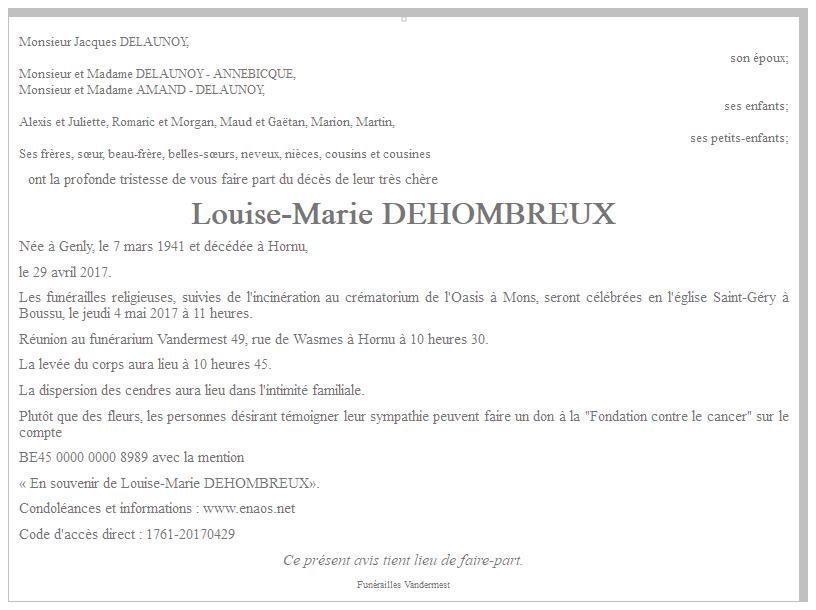 Image Annonce nécrologique