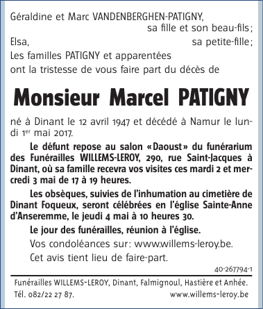 Image Annonce nécrologique