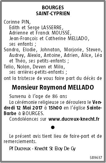 Image Annonce nécrologique
