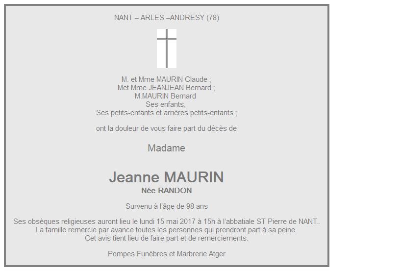 Image Annonce nécrologique