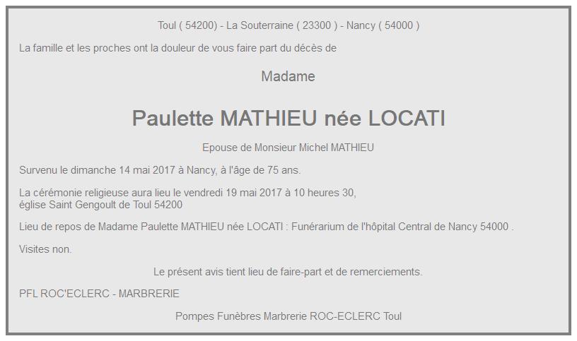 Image Annonce nécrologique