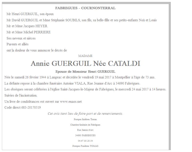 Image Annonce nécrologique