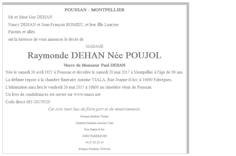 Image Annonce nécrologique