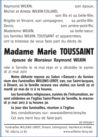 Image Annonce nécrologique