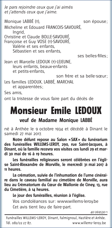 Image Annonce nécrologique