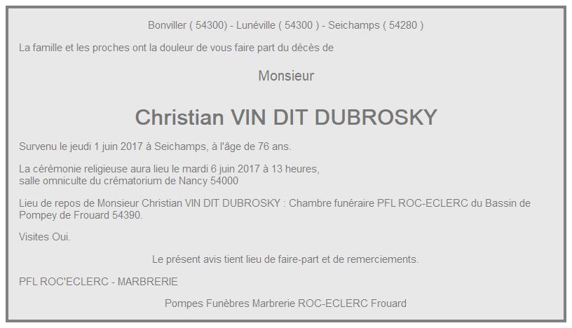 Image Annonce nécrologique