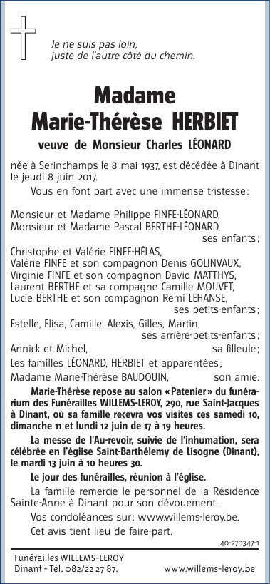 Image Annonce nécrologique