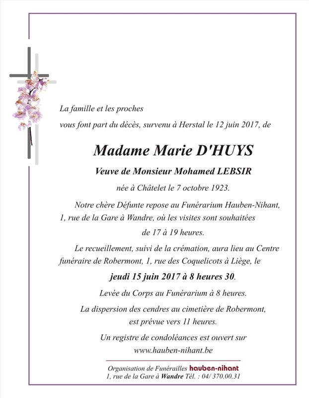 Image Annonce nécrologique