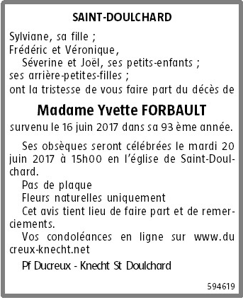 Image Annonce nécrologique