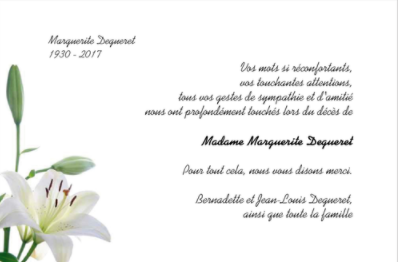 Image Remerciement
