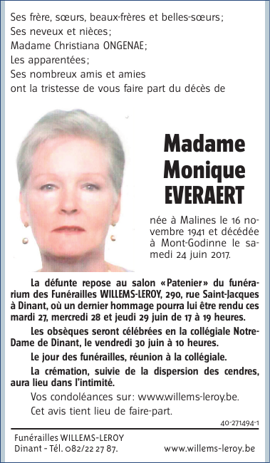 Image Annonce nécrologique