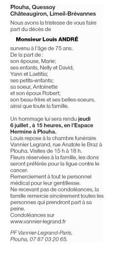 Image Annonce nécrologique