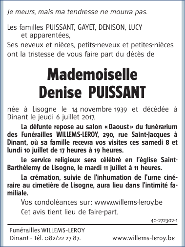 Image Annonce nécrologique