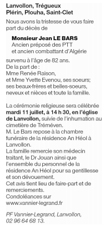 Image Annonce nécrologique