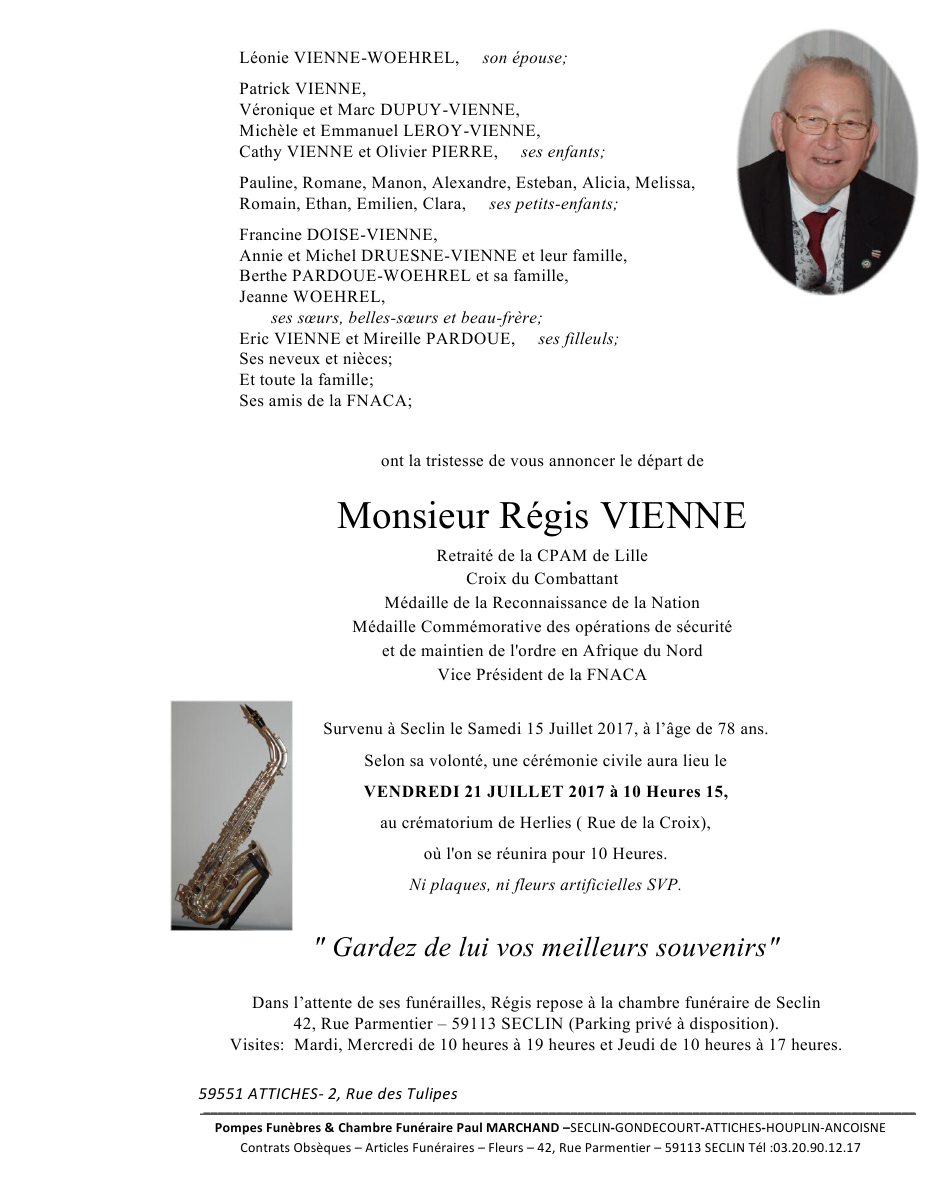 Image Pour voir le faire-part de Régis CLIQUEZ-ICI