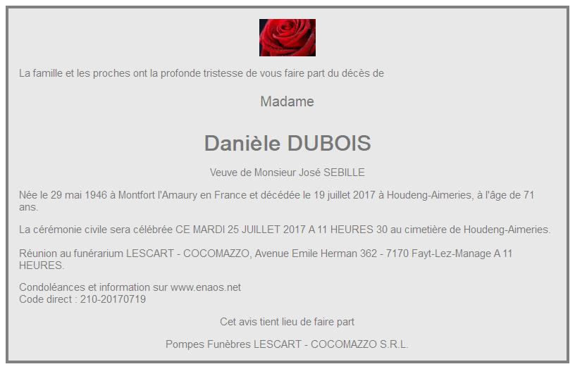 Image Annonce nécrologique