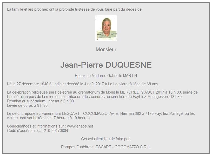 Image Annonce nécrologique