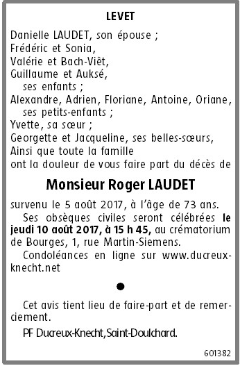 Image Annonce nécrologique