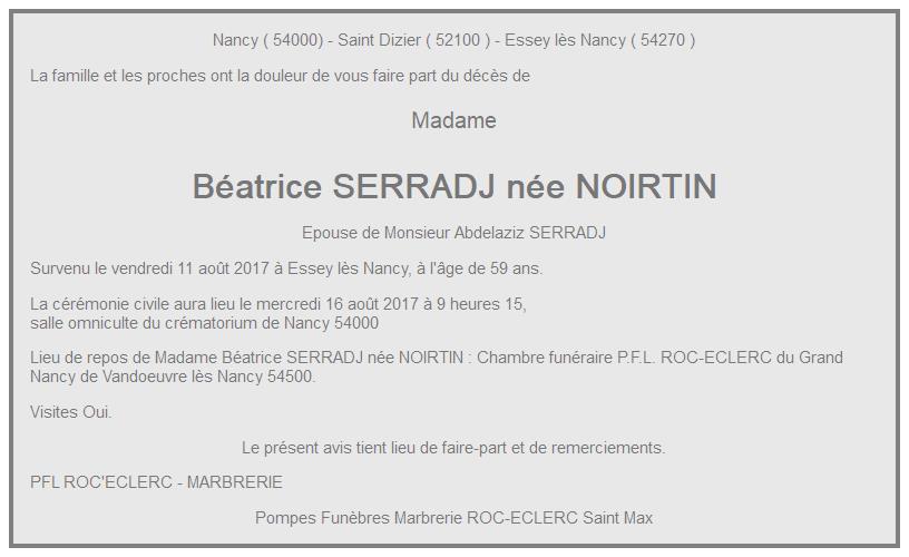 Image Annonce nécrologique