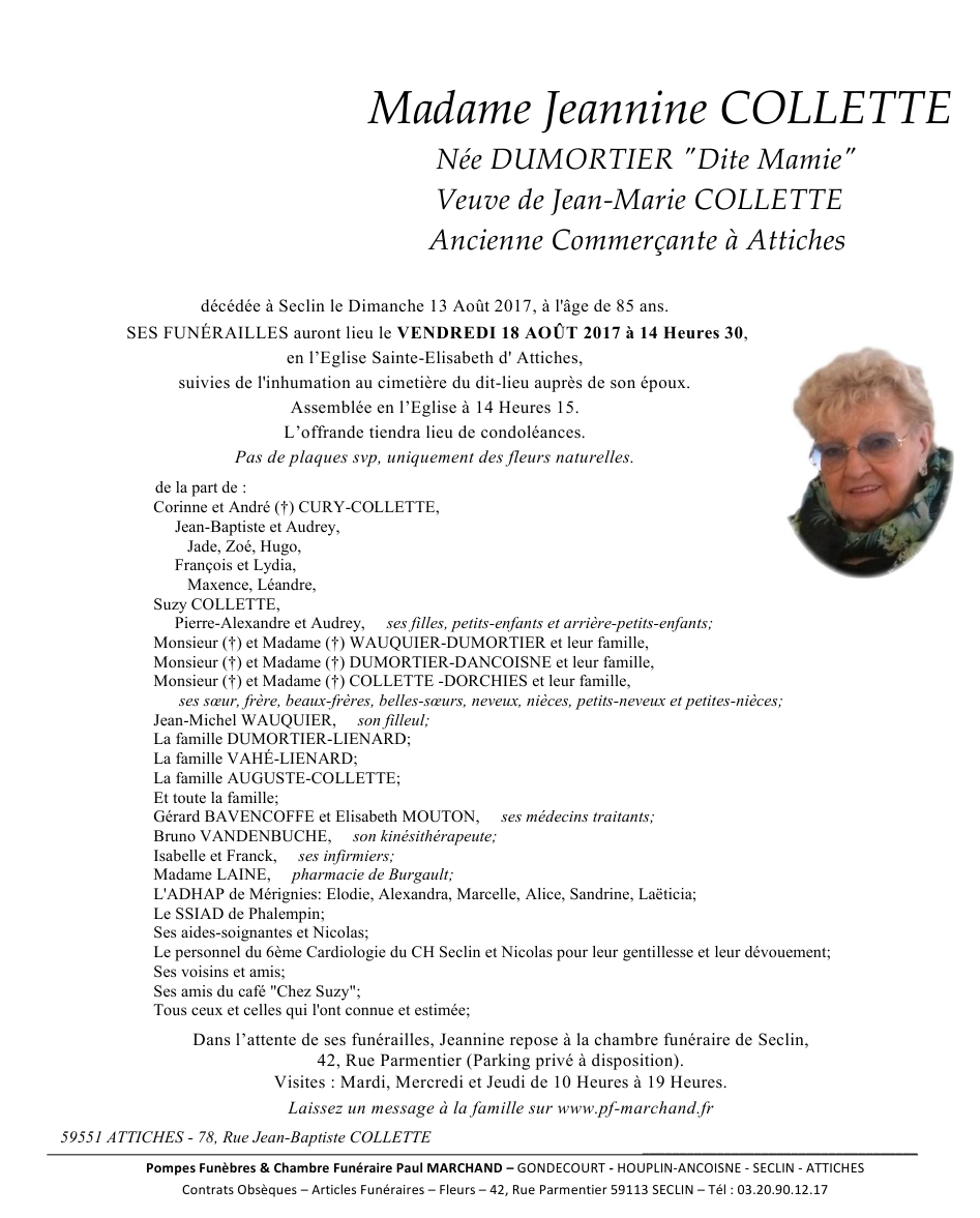 Image Pour voir le faire-part de Jeannine CLIQUEZ-ICI