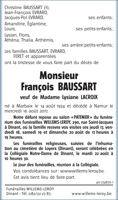 Image Annonce nécrologique