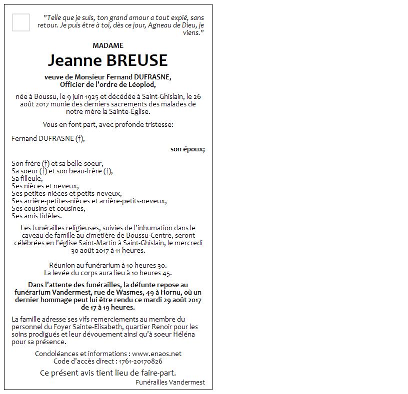 Image Annonce nécrologique