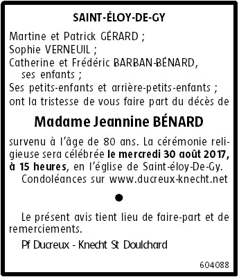 Image Annonce nécrologique